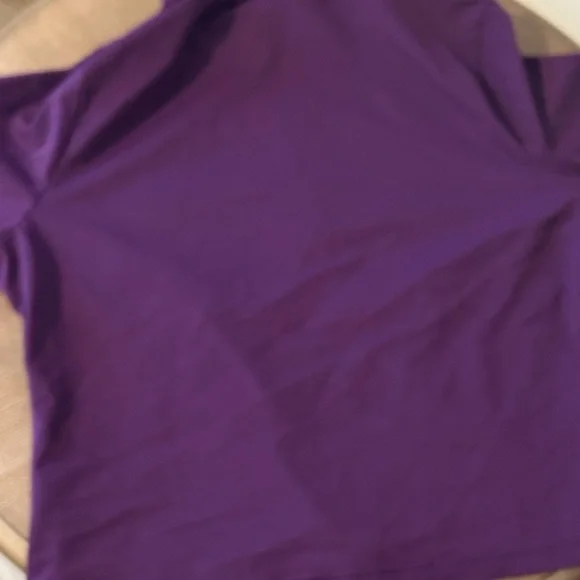 Victoria's Secret Purple Full-Zip Jacket Sweat On Point Full-Zip Jacket pockets - Picture 3 of 8